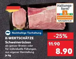 Kaufland K-WERTSCHÄTZE Schweinerücken Angebot