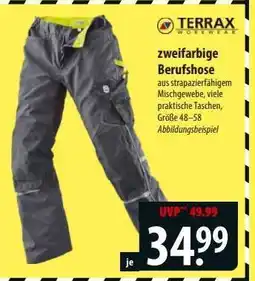 Famila Nord Ost zweifarbige Berufshose Angebot