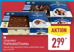 Aldi Nord Cucina Nobile Profiteroles/Tiramisu Angebot