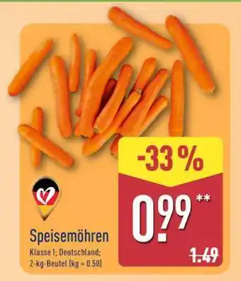Aldi Nord Speisemöhren Angebot