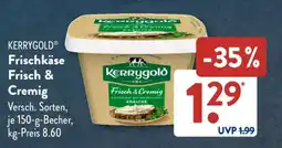 Aldi Süd KERRYGOLD Frischkäse Frisch & Cremig Angebot