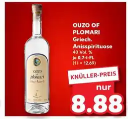 Kaufland OUZO of Plomari Angebot