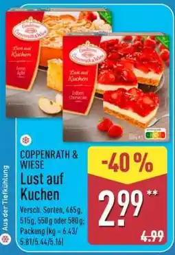 Aldi Nord COPPENRATH & WIESE Lust auf Kuchen Angebot