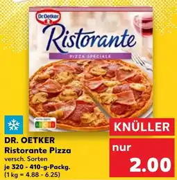 Kaufland DR. OETKER Ristorante Pizza Angebot