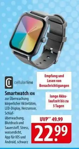 Famila Nord Ost Smartwatch ION Angebot