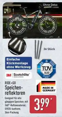 Aldi Nord RIDE+GO Speichenreflektoren Angebot