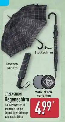 Aldi Nord UP2FASHION Regenschirm Angebot