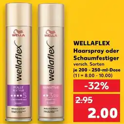 Kaufland WELLAFLEX Haarspray oder Schaumfestiger Angebot