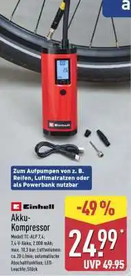 Aldi Nord Akku-Kompressor Angebot
