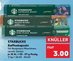 Kaufland STARBUCKS Kaffeekapseln Angebot