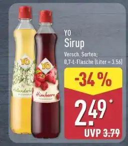 Aldi Nord Yo Sirup Angebot