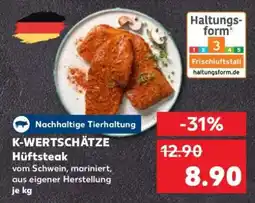 Kaufland K-WERTSCHÄTZE Hüftsteak Angebot