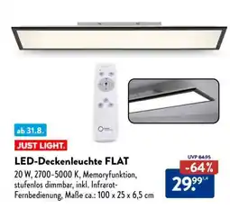 Aldi Süd LED-Deckenleuchte FLAT Angebot
