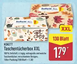 Aldi Nord KOKETT Taschentücherbox XXL Angebot