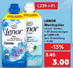 Kaufland LENOR Weichspüler Angebot