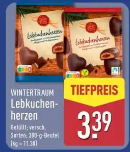 Aldi Nord WINTERTRAUM Lebkuchenherzen Angebot