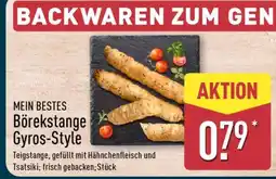Aldi Nord Börekstange Gyros-Style Angebot