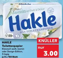 Kaufland HAKLE Toilettenpapier Angebot