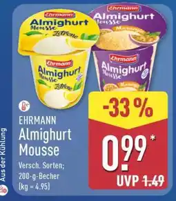 Aldi Nord Ehrmann Almighurt Mousse Angebot