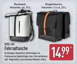 Aldi Nord RIDE & GO Fahrradtasche Angebot