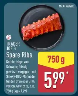 Aldi Nord TRADER JOE’S Spare Ribs Angebot