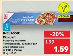 Kaufland K-CLASSIC Pizzakit Angebot