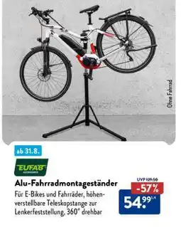 Aldi Süd Alu-Fahrradmontageständer Angebot