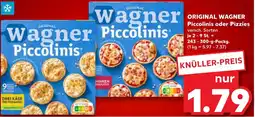 Kaufland ORIGINAL WAGNER Piccolinis oder Pizzies Angebot