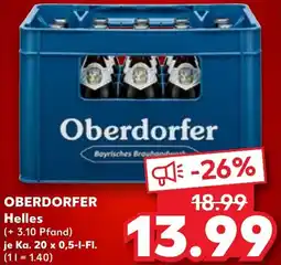 Kaufland OBERDORFER Helles Angebot