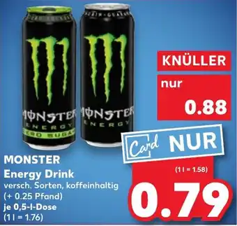 Kaufland MONSTER Energy Drink Angebot