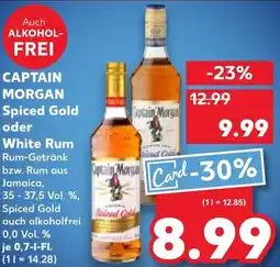 Kaufland CAPTAIN MORGAN Spiced Gold oder White Rum Angebot