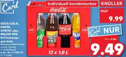Kaufland COCA-COLA, FANTA, SPRITE oder MEZZO MIX Erfrischungs- getränke Angebot