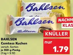Kaufland BAHLSEN Comtess Kuchen Angebot