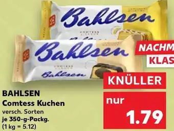 Kaufland BAHLSEN Comtess Kuchen Angebot