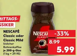 Kaufland NESCAFÉ Classic oder Classic Mild Angebot