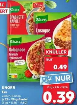 Kaufland KNORR Fix Angebot
