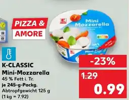 Kaufland K-CLASSIC Mini-Mozzarella Angebot