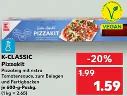 Kaufland K-CLASSIC Pizzateig Angebot