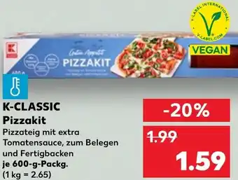 Kaufland K-CLASSIC Pizzateig Angebot