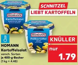 Kaufland HOMANN Kartoffelsalat Angebot