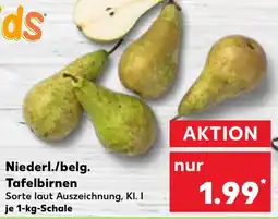 Kaufland Niederl./belg. Tafelbirnen Angebot