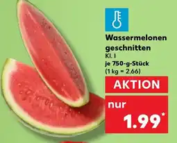 Kaufland Wassermelonen geschnitten Angebot