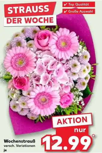 Kaufland Wochenstrauß Angebot