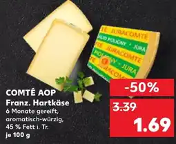 Kaufland COMTÉ AOP Franz. Hartkäse Angebot