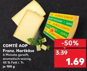 Kaufland COMTÉ AOP Franz. Hartkäse Angebot
