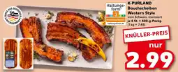 Kaufland K-PURLAND Bauchscheiben Western Style Angebot