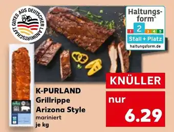 Kaufland K-PURLAND Grillrippe Arizona Style Angebot