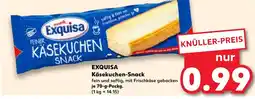 Kaufland EXQUISA Käsekuchen-Snack Angebot