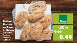 Kaufland Bioland Weizen- vollkorn- brötchen Angebot