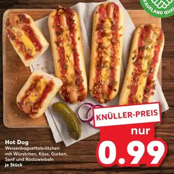Kaufland Hot Dog Angebot